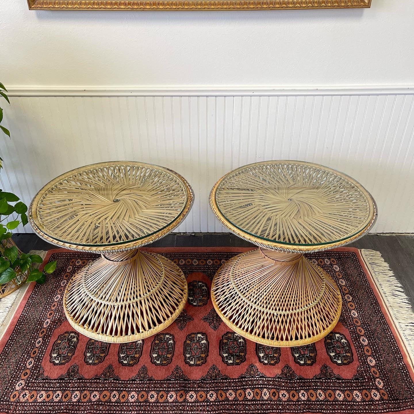 Wicker Rattan Tables